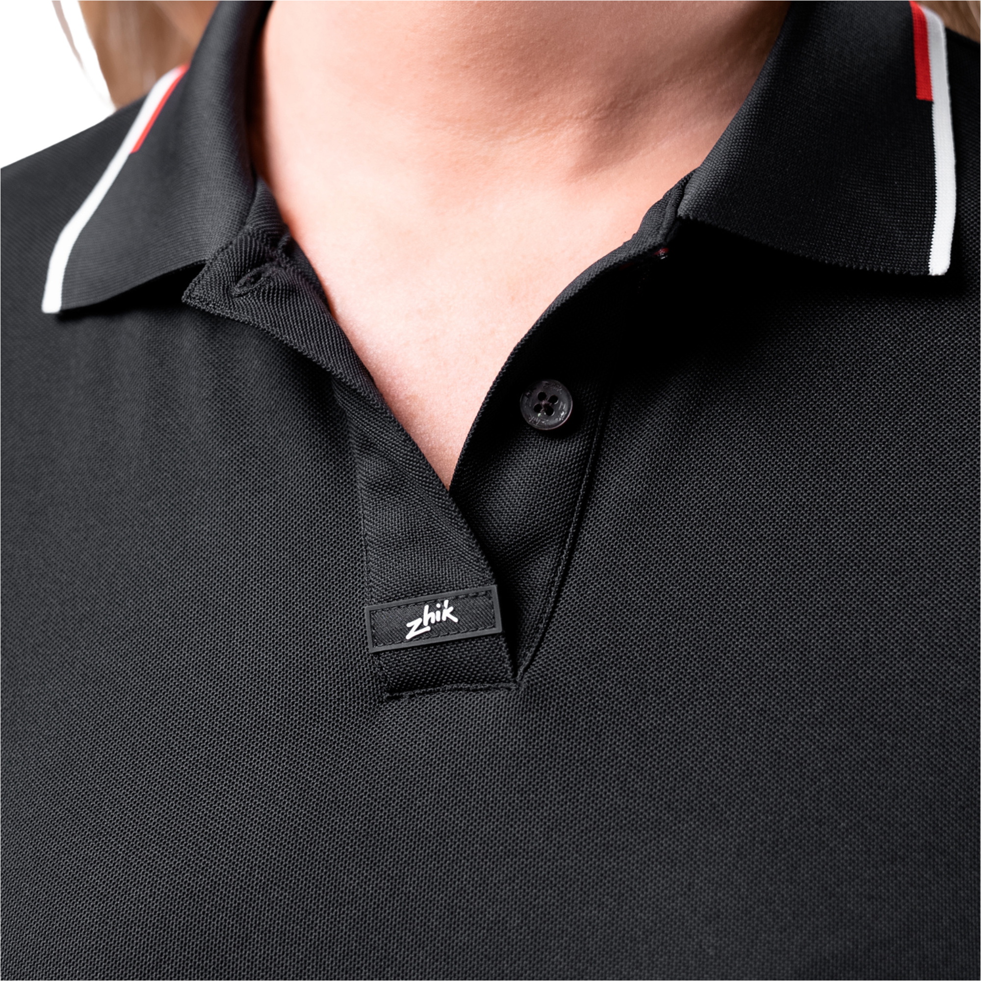 Zhik Womens Elite Active Polo POL-0160-W-BLK - Black